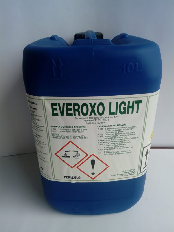 Disinfettante ossidante liquido per piscina EVEROXO LIGHT