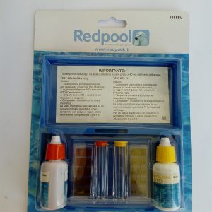 Mini kit test a gocce misurazione cloro e pH acqua della piscina